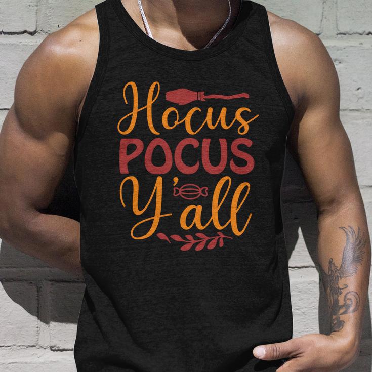 Hocus Pocus Yall Halloween Quote Unisex Tank Top Gifts for Him