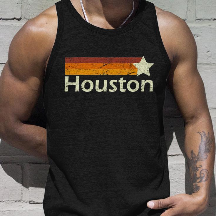 Houston Texas Vintage Star Logo Unisex Tank Top Gifts for Him