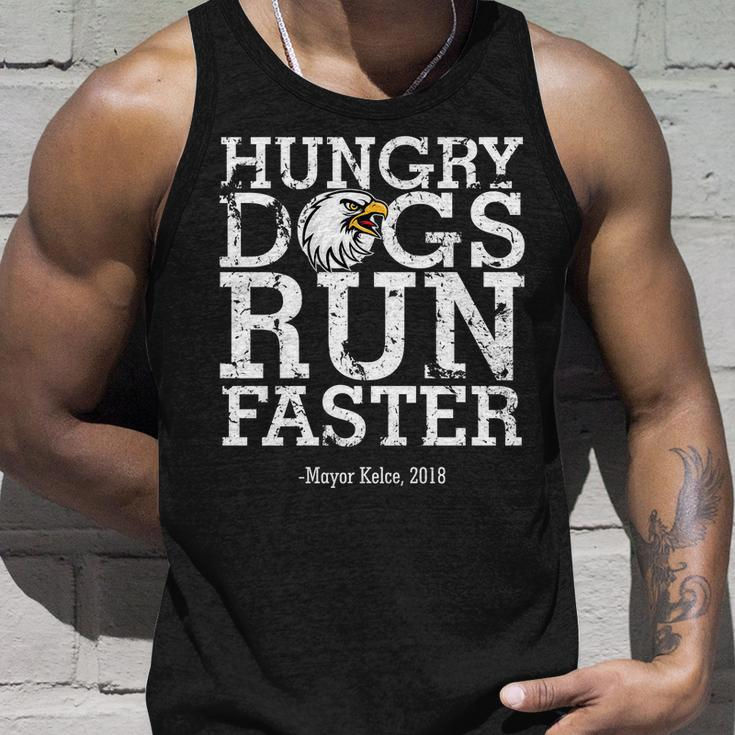 Hungry Dogs Run Faster Tshirt Unisex Tank Top Gifts for Him