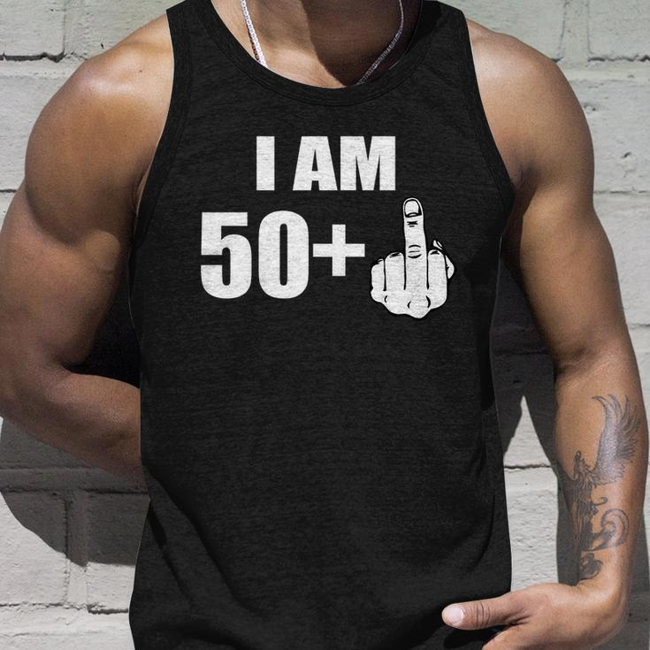 I Am 51 Middle Finger Funny 51St Birthday Unisex Tank Top Gifts for Him