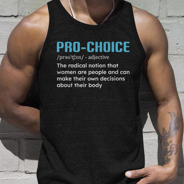 I Am Pro Choice V2 Unisex Tank Top Gifts for Him