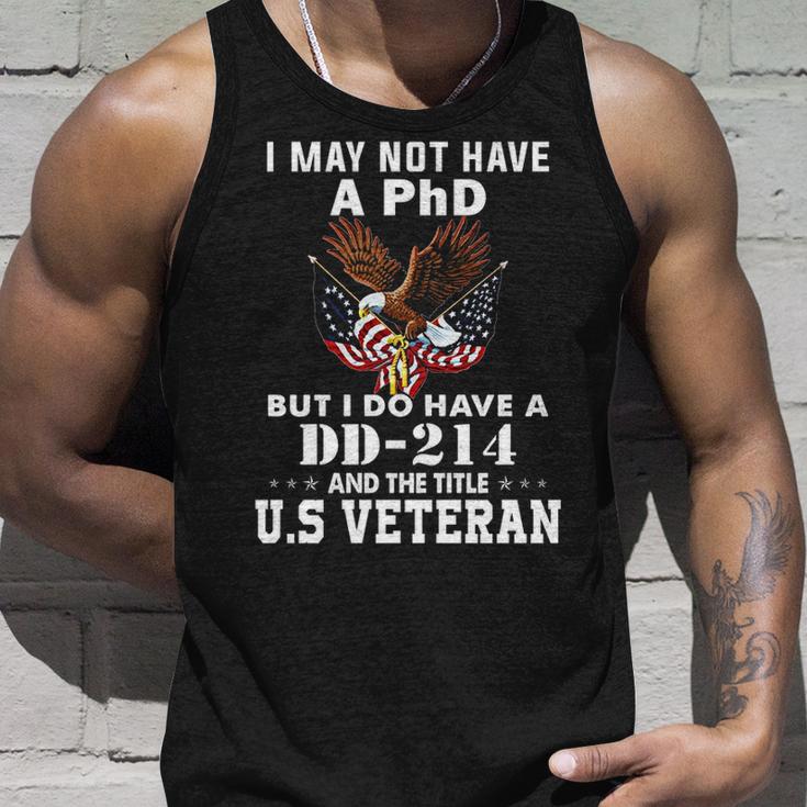 I Do Have A Dd 214 And The Title Us Veteran Unisex Tank Top Gifts for Him