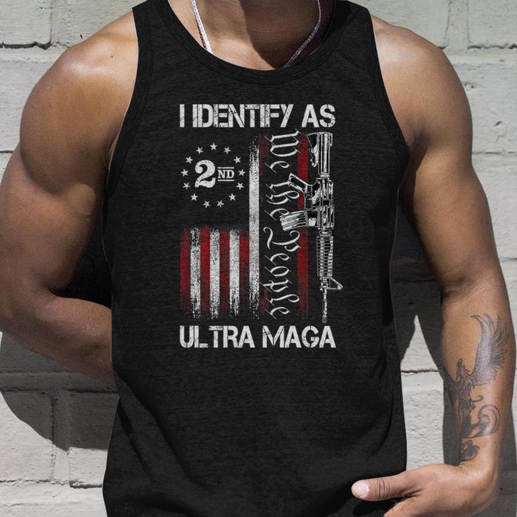 I Identify As Ultra Maga Unisex Tank Top Gifts for Him