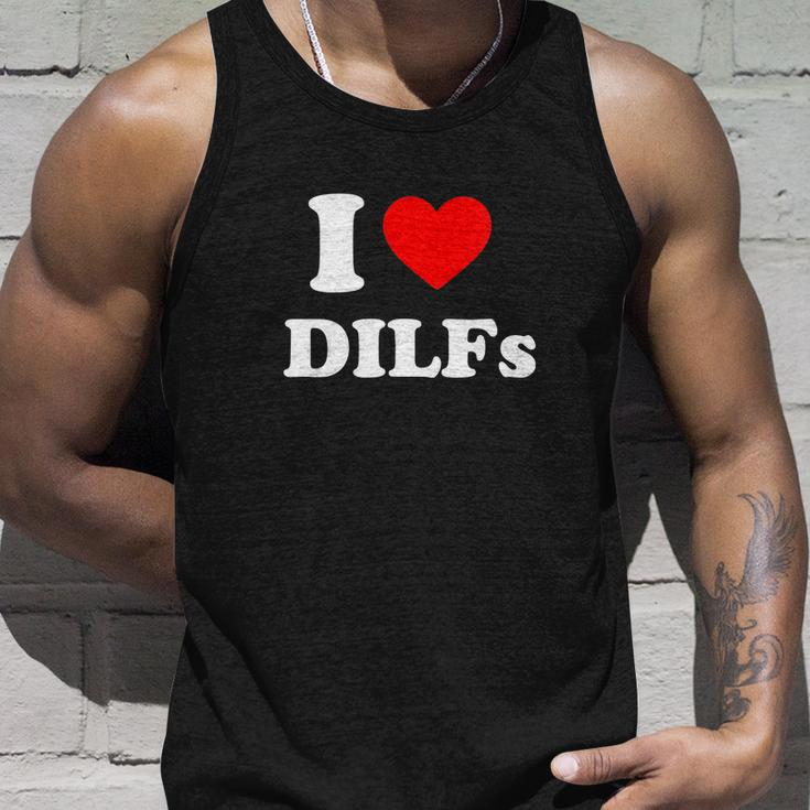I Love Dilfs V2 Unisex Tank Top Gifts for Him