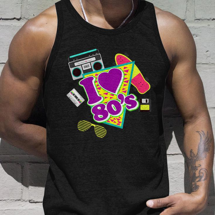 I Love The 80S Eighties Cool Gift Graphic Design Printed Casual Daily Basic Unisex Tank Top Gifts for Him