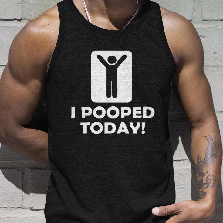 I Pooped Today Tshirt Unisex Tank Top Gifts for Him