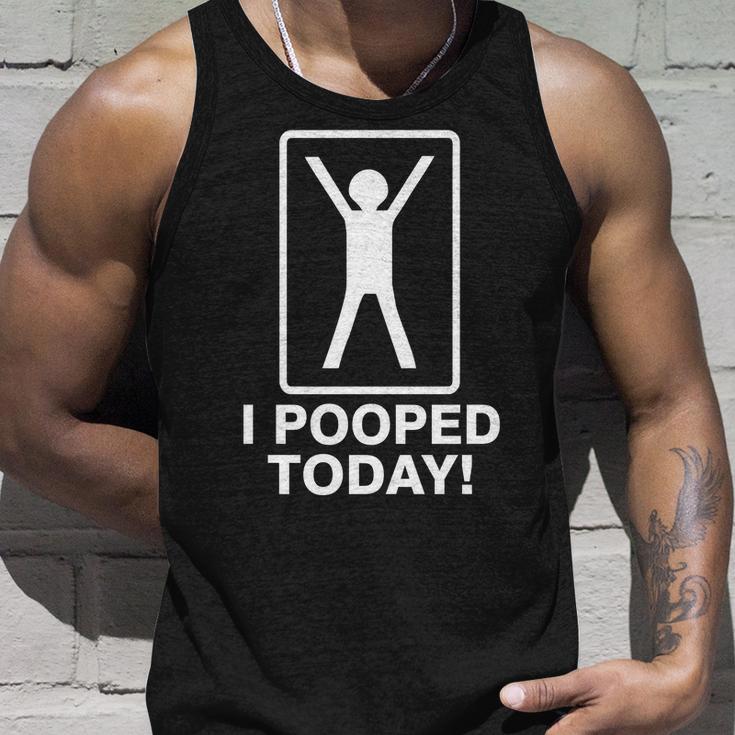 I Pooped Today Tshirt V2 Unisex Tank Top Gifts for Him