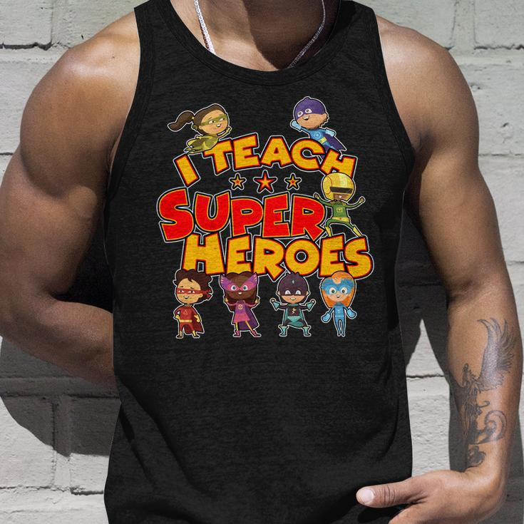 I Teach Superheroes Tshirt Unisex Tank Top Gifts for Him