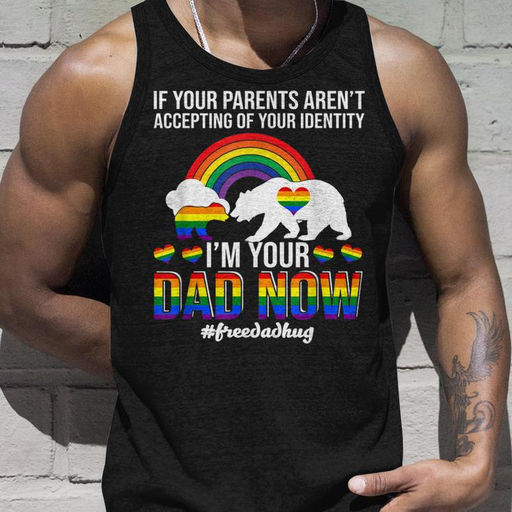If Your Parents Arent Accepting Im Dad Now Of Identity Gay Men Women Tank Top Graphic Print Unisex Gifts for Him