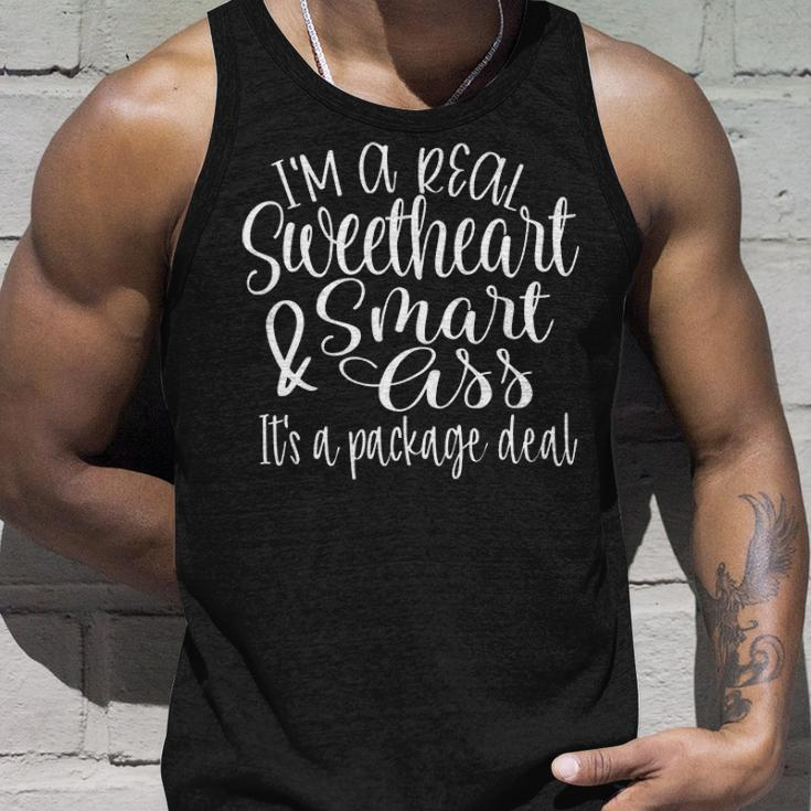 Im A Real Sweetheart Unisex Tank Top Gifts for Him