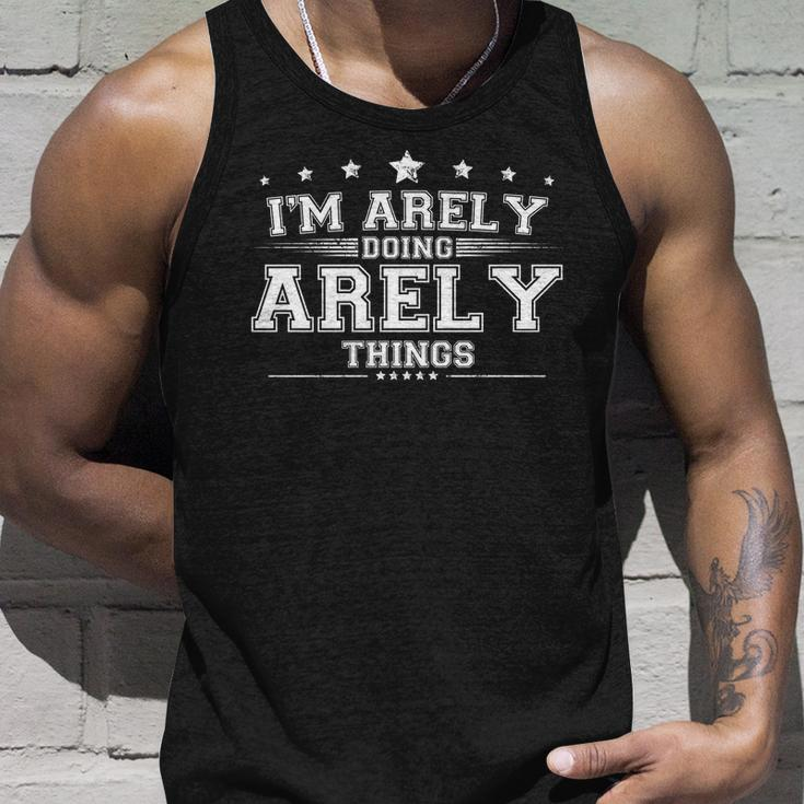 Im Arely Doing Arely Things Unisex Tank Top Gifts for Him