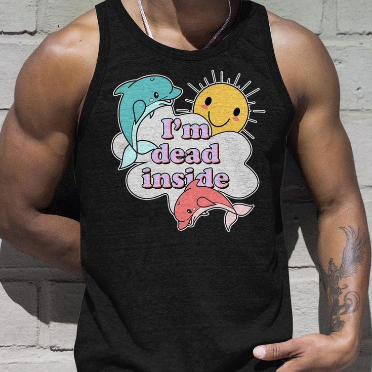 Im Dead Inside Funny Tshirt Unisex Tank Top Gifts for Him