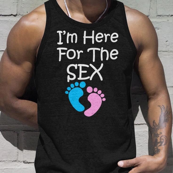 Im Here For The Sex Tshirt Unisex Tank Top Gifts for Him
