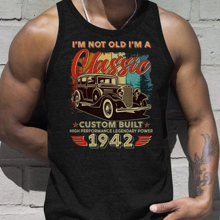 Im Not Old Im A Classic 1942 Custom Built 80Th Birthday Tshirt Unisex Tank Top Gifts for Him