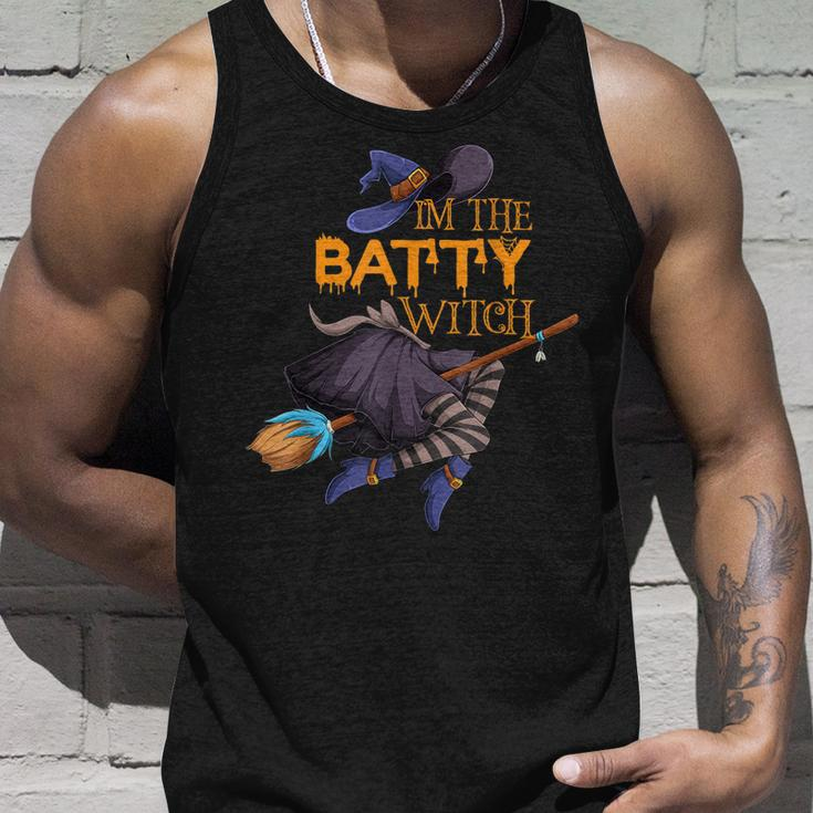 Im The Batty Witch Halloween Matching Group Costume Unisex Tank Top Gifts for Him