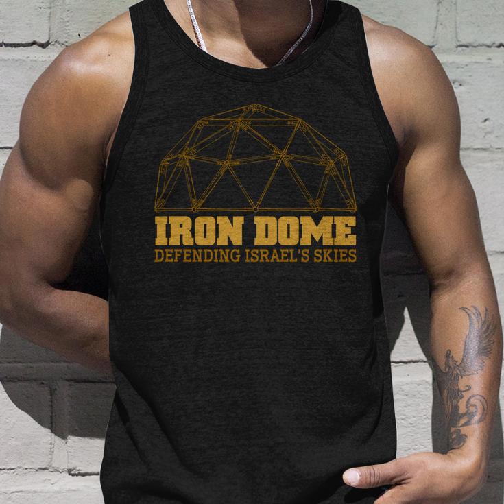 Iron Dome Defending Israels Skies Unisex Tank Top Gifts for Him