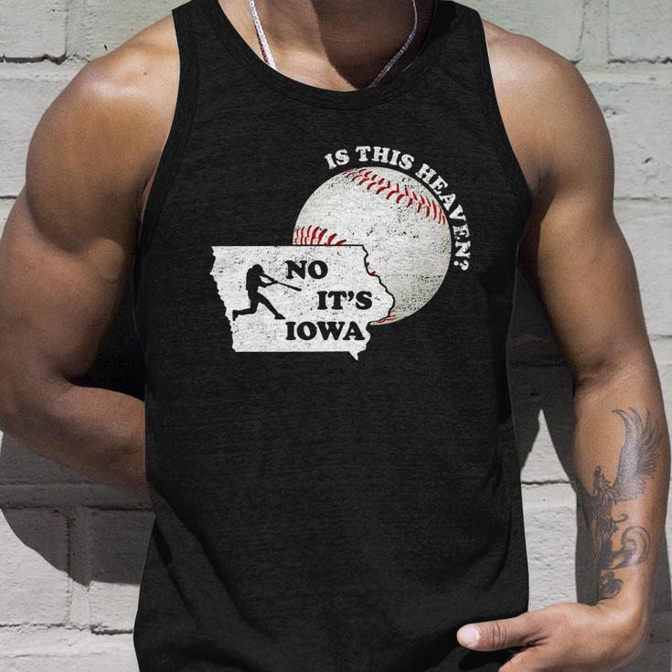 Is This Heaven No Its Iowa Unisex Tank Top Gifts for Him