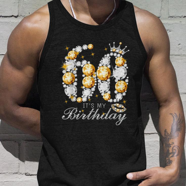 Its My 60Th Birthday Queen 60 Years Old Shoes Crown Diamond Unisex Tank Top Gifts for Him