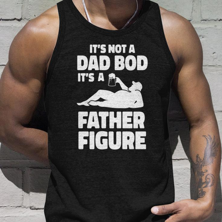Its Not A Dad Bod Its A Father Figure Funny Fathers Day Gift Unisex Tank Top Gifts for Him