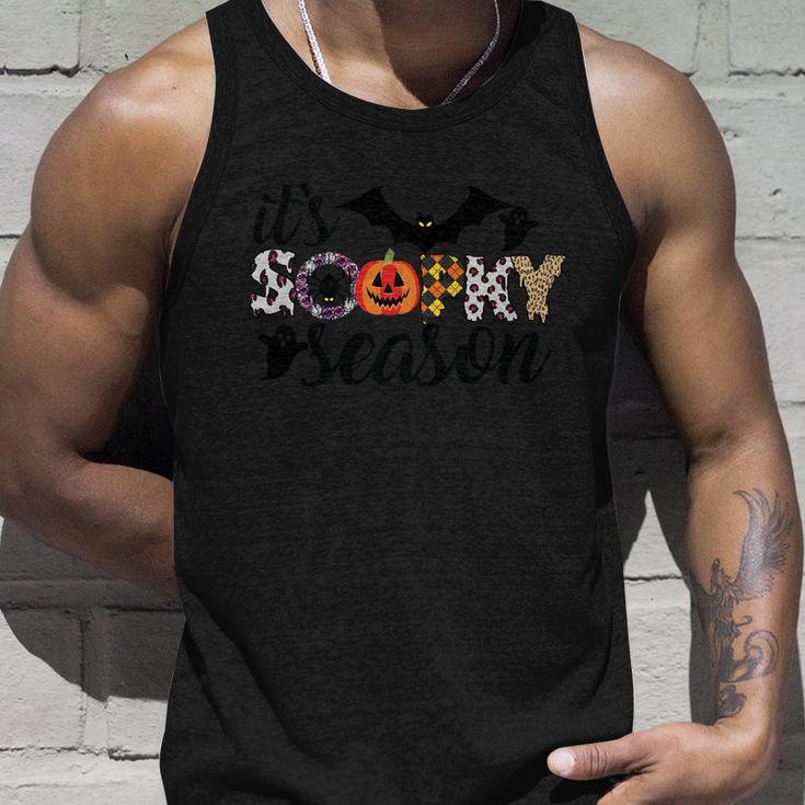 Its Spooky Season Bat Halloween Quote Unisex Tank Top Gifts for Him