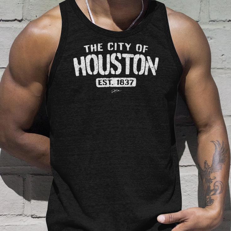Jcombs Houston Texas Lone Star State Unisex Tank Top Gifts for Him