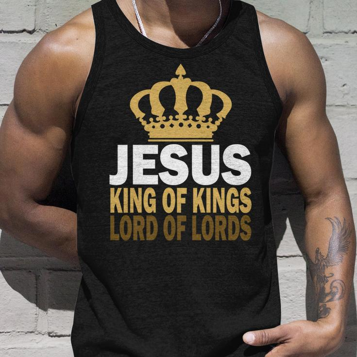 Jesus Lord Of Lords King Of Kings Tshirt Unisex Tank Top Gifts for Him
