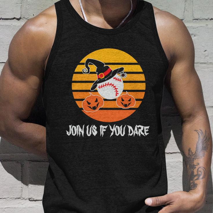 Join Us If You Dare Halloween Quote V2 Unisex Tank Top Gifts for Him