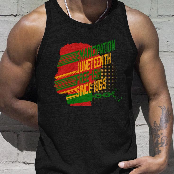 Juneteenth Emancipation Day Vintage Cool Melanin Black Pride Gift V2 Unisex Tank Top Gifts for Him