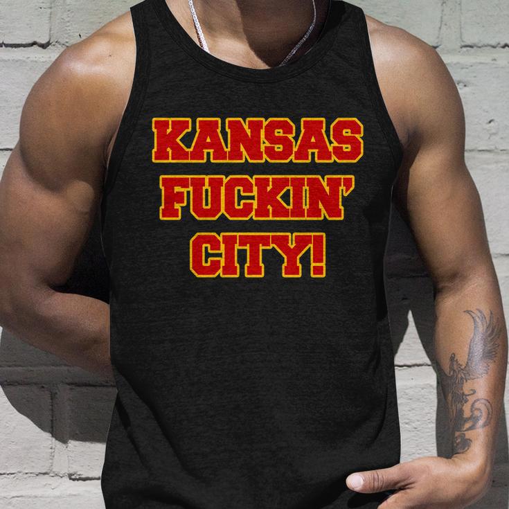 Kansas Fuckin City Tshirt Unisex Tank Top Gifts for Him