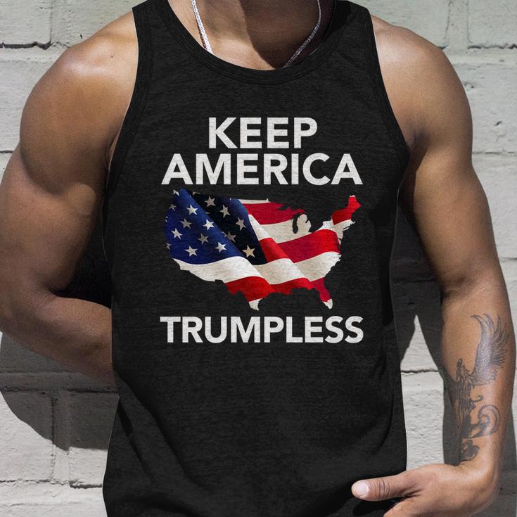 Keep America Trumpless Funny Gift V4 Unisex Tank Top Gifts for Him