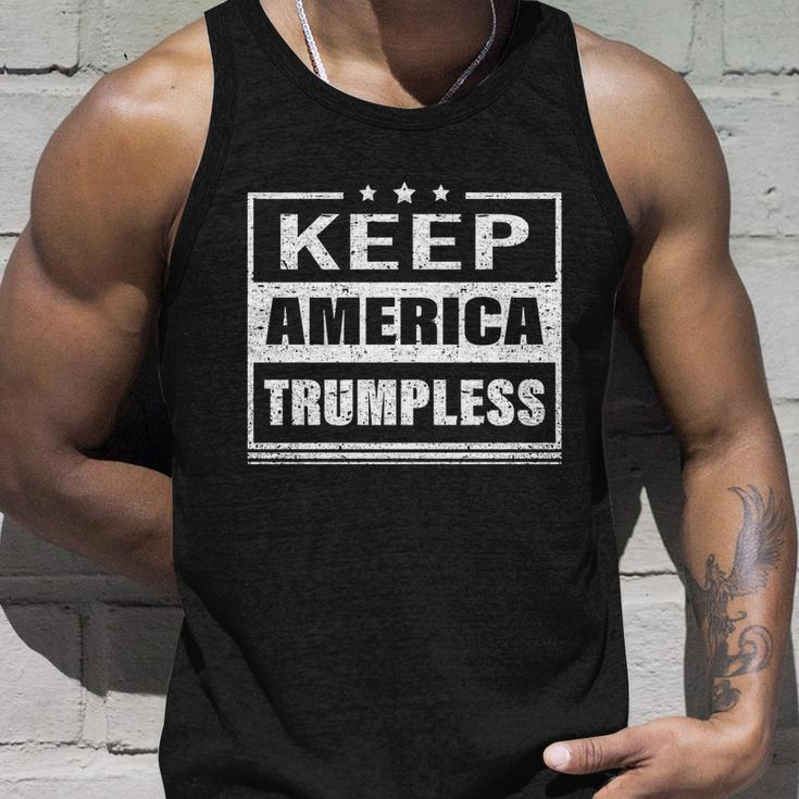 Keep America Trumpless Gift V12 Unisex Tank Top Gifts for Him