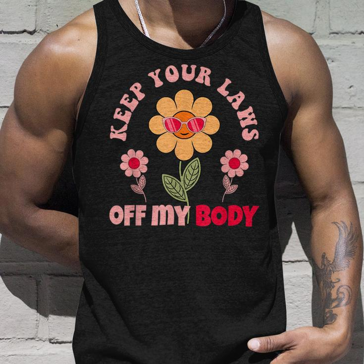 Keep Your Laws Off My Body Pro Choice Feminist Abortion V2 Unisex Tank Top Gifts for Him