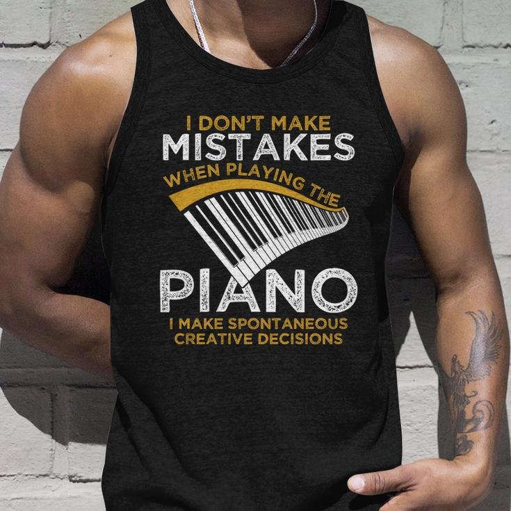 Keyboard Pianist Funny Gift Music Musician Piano Gift Unisex Tank Top Gifts for Him