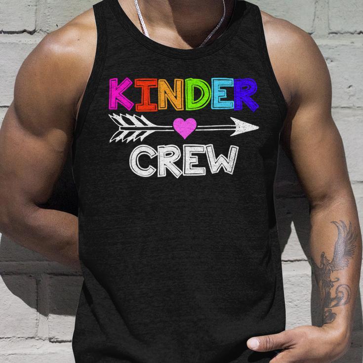 Kinder Crew Kindergarten Teacher Tshirt Unisex Tank Top Gifts for Him