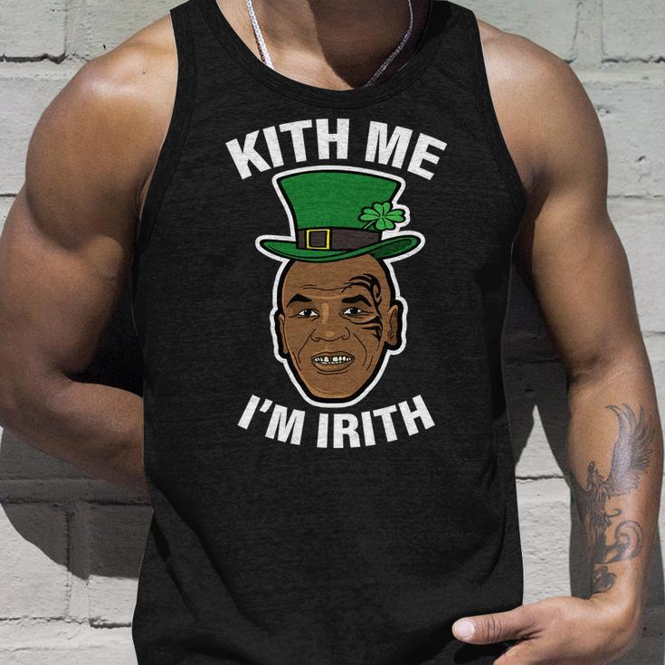 Kith Me Im Irith Funny St Patricks Day Unisex Tank Top Gifts for Him