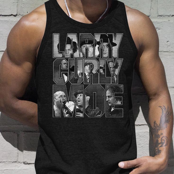 Larry Curly Moe Three Stooges Unisex Tank Top Gifts for Him