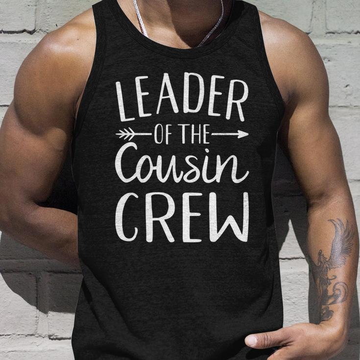 Leader Of The Cousin Crew Gift Unisex Tank Top Gifts for Him