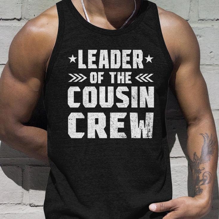 Leader Of The Cousin Crew Gift Unisex Tank Top Gifts for Him