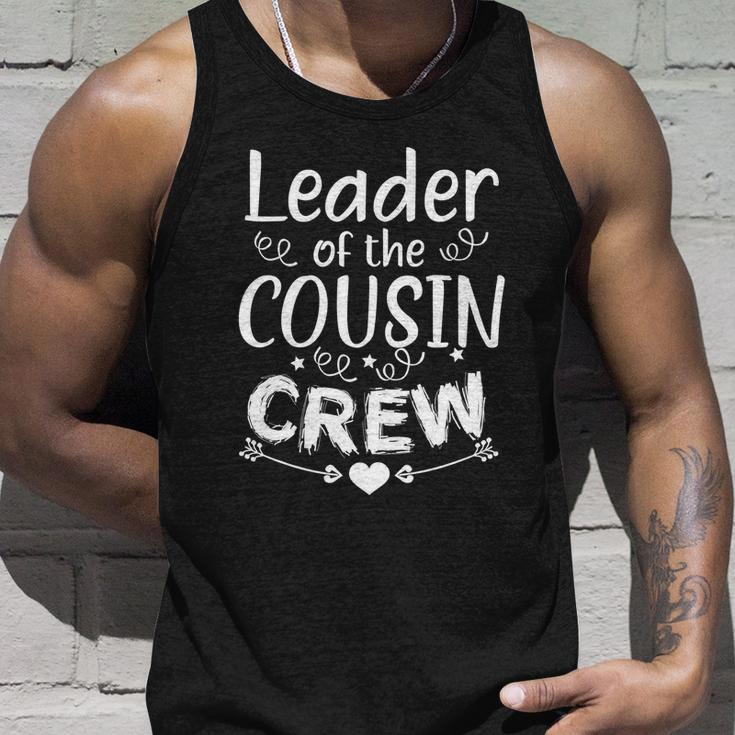 Leader Of The Cousin Crew Great Gift Unisex Tank Top Gifts for Him
