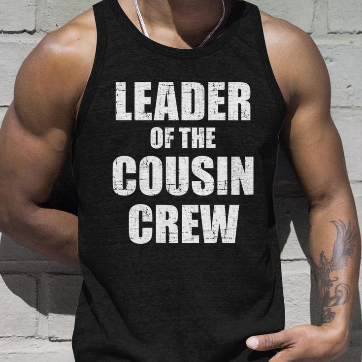 Leader Of The Cousin Crew Meaningful Gift Unisex Tank Top Gifts for Him