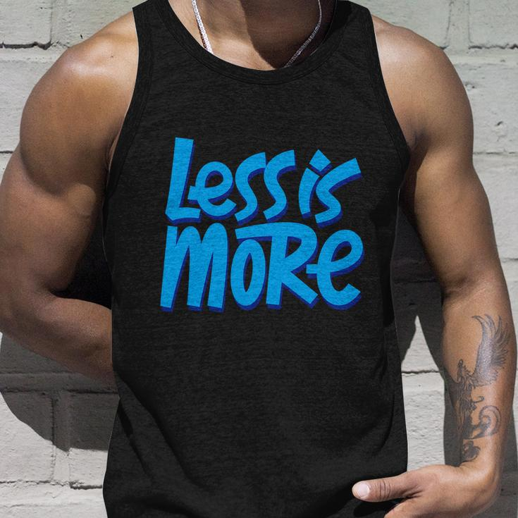 Less Is More Unisex Tank Top Gifts for Him
