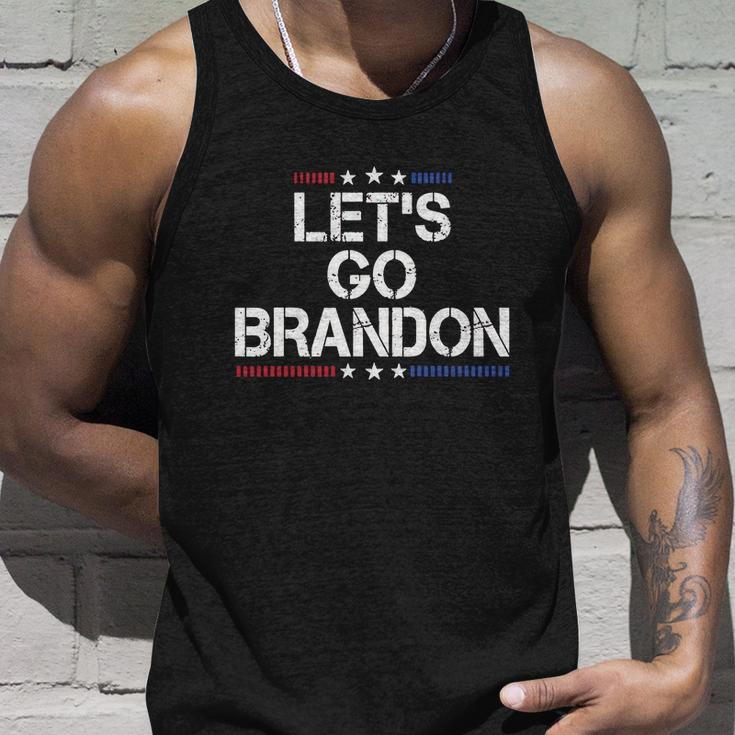 Lets Go Brandon Essential Brandon Funny Political Unisex Tank Top Gifts for Him