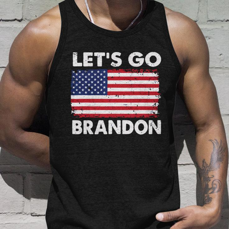 Lets Go Brandon Lets Go Brandon Flag Tshirt Unisex Tank Top Gifts for Him