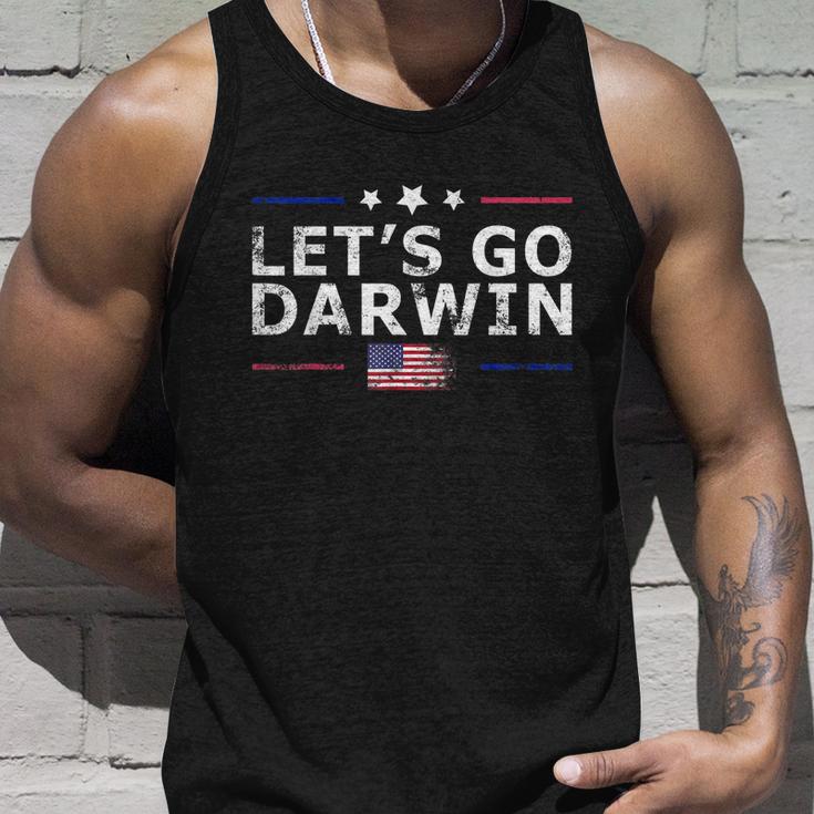 Lets Go Darwin V2 Unisex Tank Top Gifts for Him