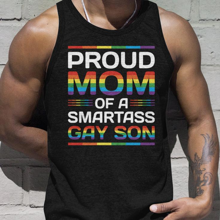 Lgbt Proud Mom Of A Smartass Pride Month Unisex Tank Top Gifts for Him