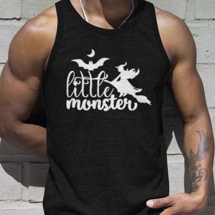 Little Monster Funny Halloween Quote Unisex Tank Top Gifts for Him