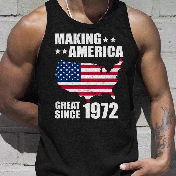 Making America Great Since 1972 Birthday Unisex Tank Top Gifts for Him