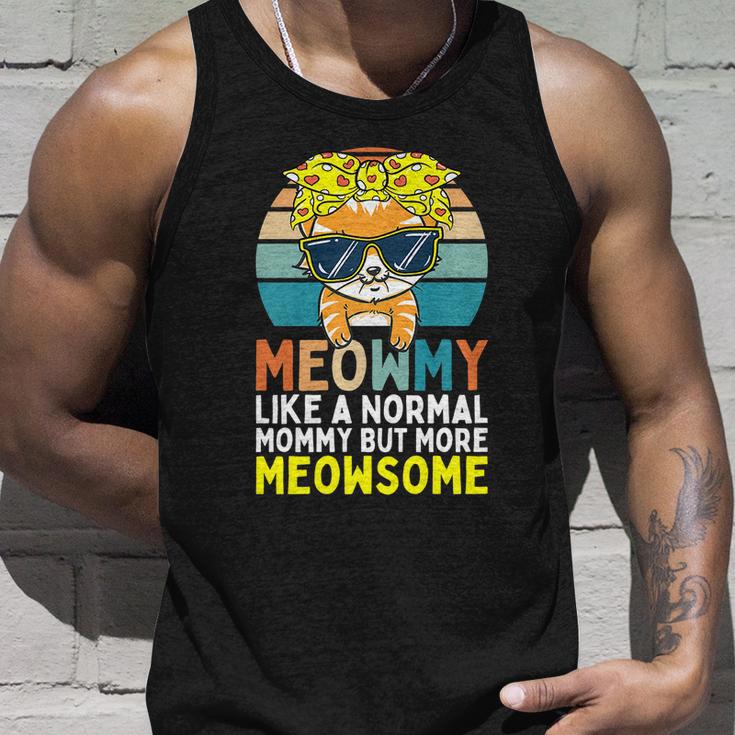 Meowmy Cat Mommy Kitty Mom Mothers Day Unisex Tank Top Gifts for Him