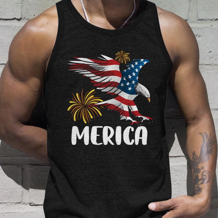 Merica Bald Eagle Mullet Cute Funny Gift 4Th Of July American Flag Meaningful Gi Unisex Tank Top Gifts for Him