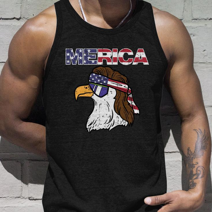 Merica Bald Eagle Mullet Sunglasses Fourth July 4Th Patriot Cool Gift Unisex Tank Top Gifts for Him